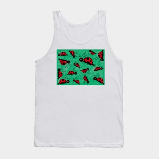 ladybug pattern Tank Top